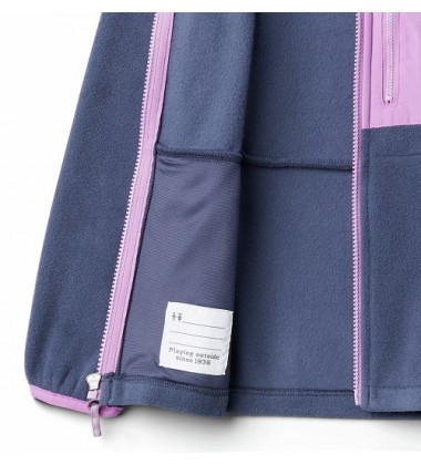 Columbia flisinis džemperis FAST TREK III Fleece Full Zip. Spalva melsvai violetinė